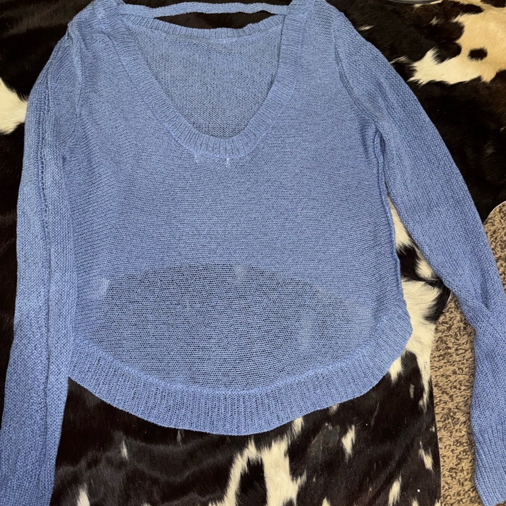 Women's Blue Sweater
